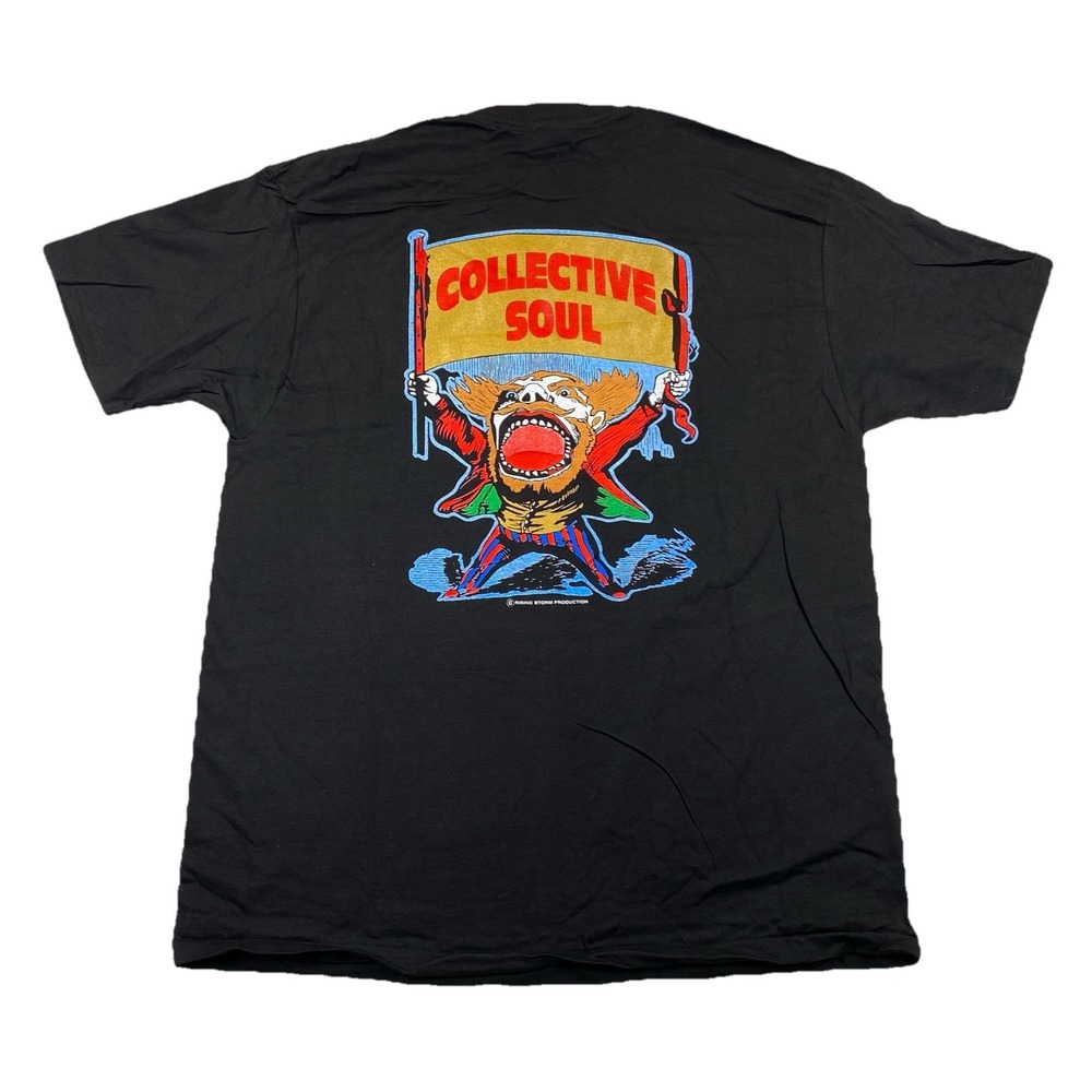 Collective Soul Band Tour Concert T-Shirt Black Hints Allegations Vintage XL - Picture 2 of 6
